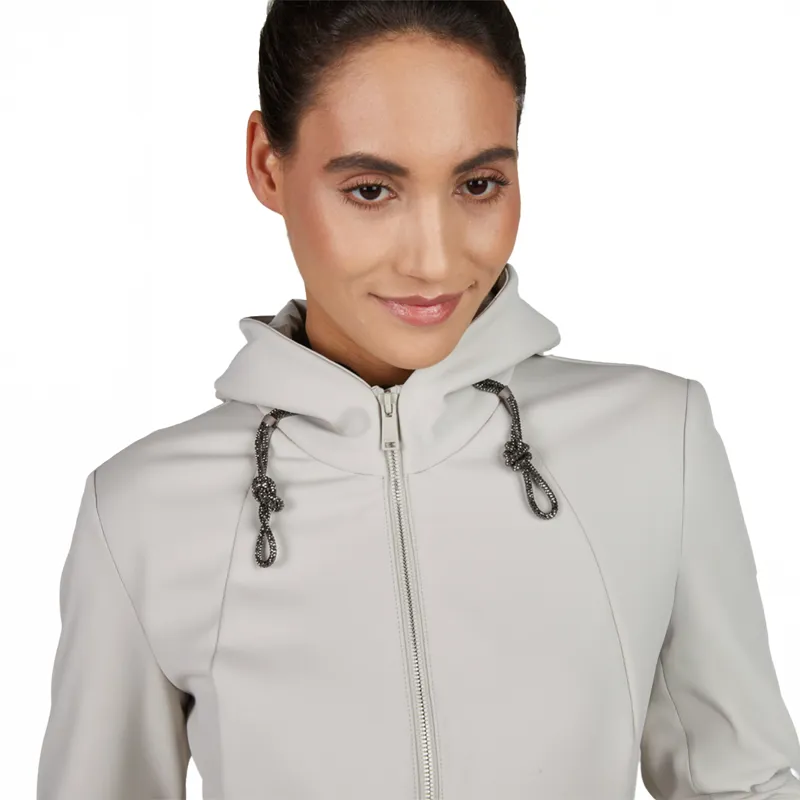 Pikeur Selection 8045 Womens Fleece Jacket - Pale Grey-7
