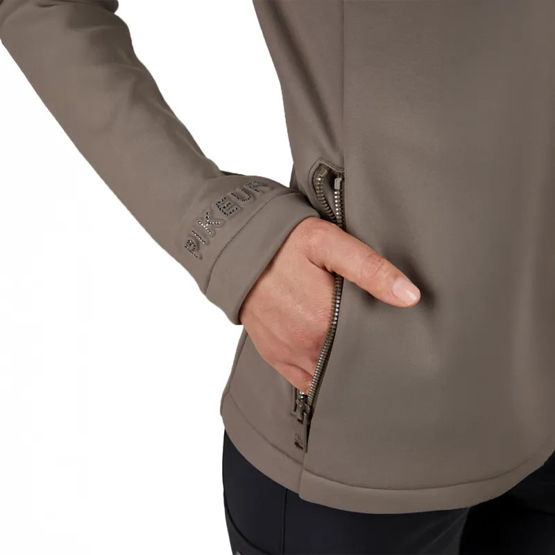 Pikeur Selection Fleece Jacket - Slate Brown-7