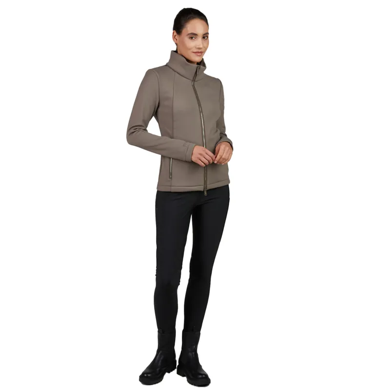 Pikeur Selection Fleece Jacket - Slate Brown-4