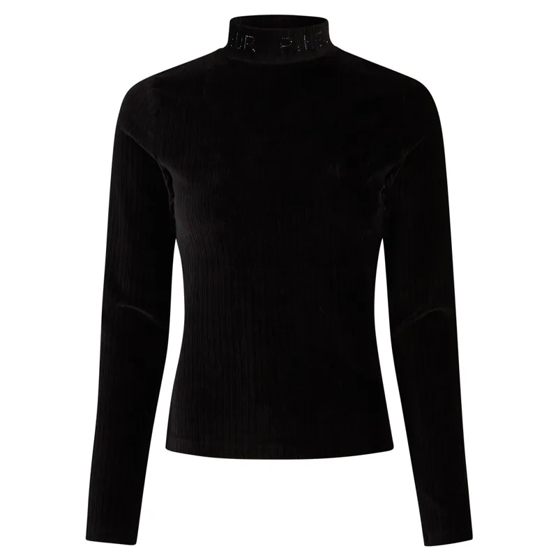 Pikeur Selection Rip 6277 Ladies Top - Black Velvet