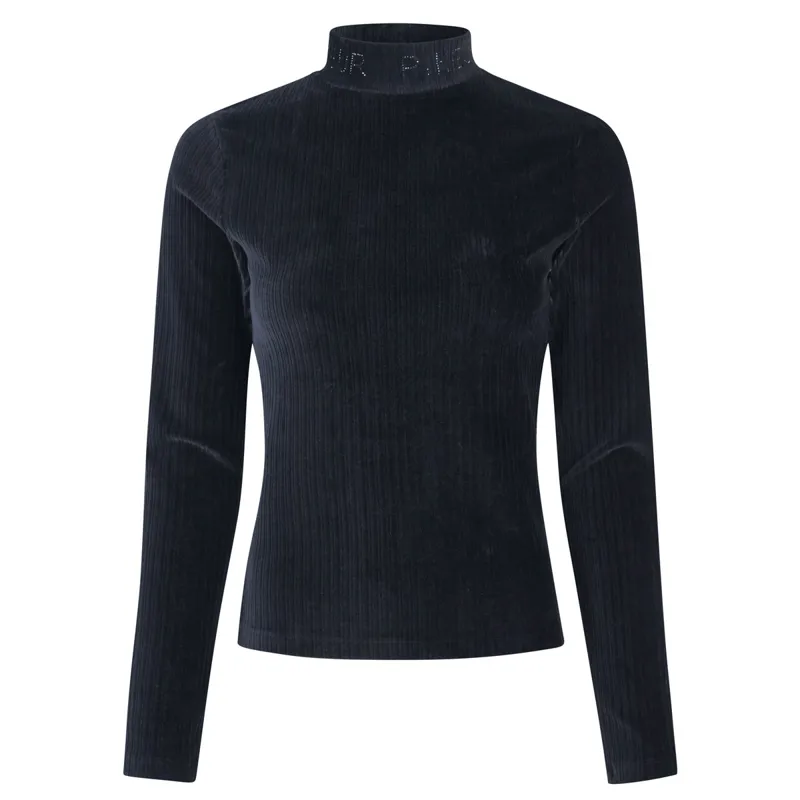 Pikeur Selection Rip 6277 Junior Girls Top - Blue Velvet