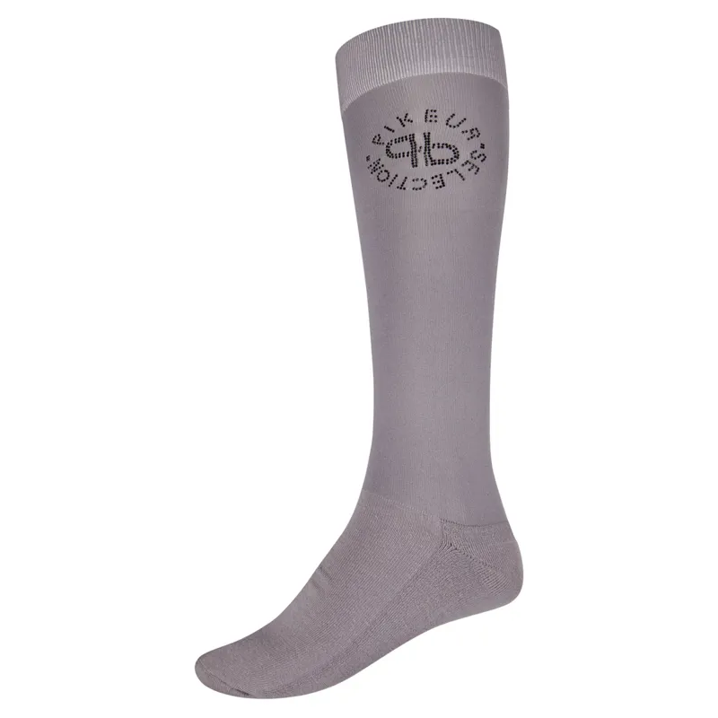 Pikeur Selection 6732 Ladies Tall Riding Socks - Cloud Lilac