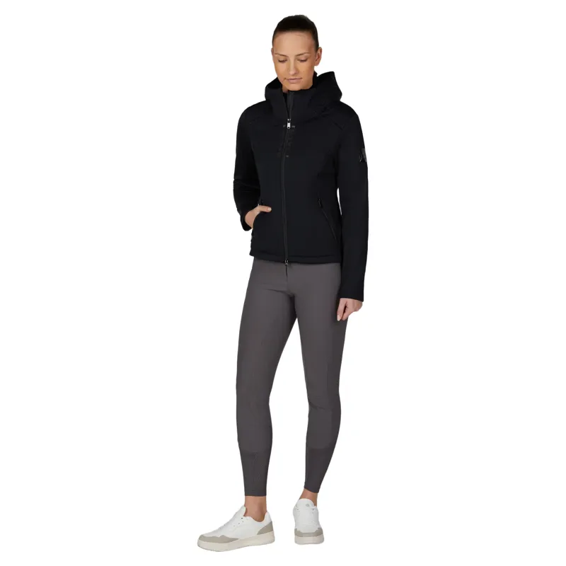 Pikeur Selection 2045 TechVelvet Fleece Womens Jacket - Black-2