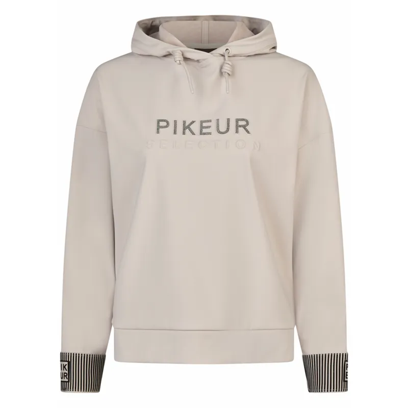 Pikeur Selection 8281 Womens Hooded Sweater - Pale Grey