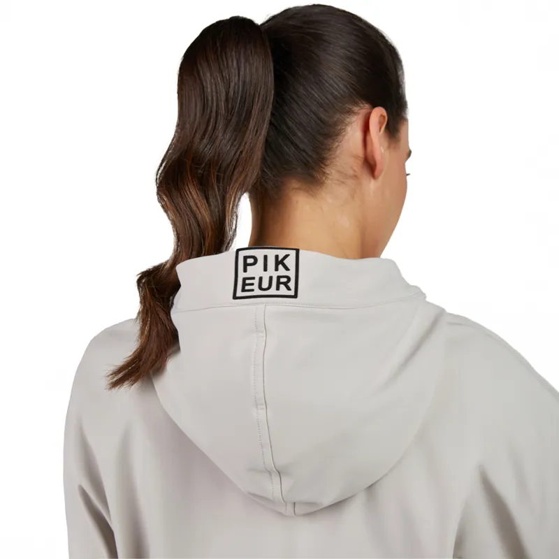 Pikeur Selection 8281 Womens Hooded Sweater - Pale Grey-5