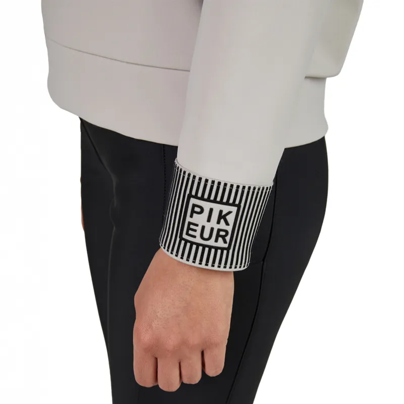 Pikeur Selection 8281 Womens Hooded Sweater - Pale Grey-4