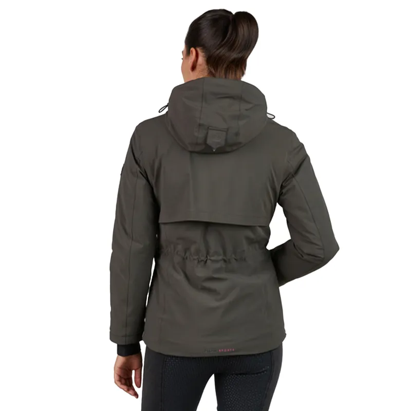 Pikeur Sports 8024 Womens Waterproof Jacket - Deep Khaki-3
