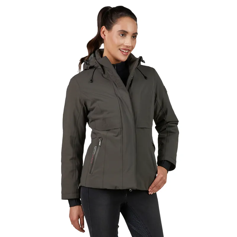 Pikeur Sports 8024 Womens Waterproof Jacket - Deep Khaki