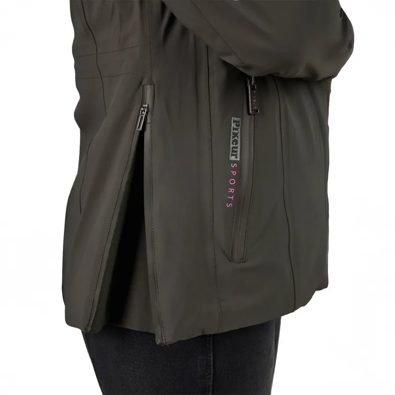 Pikeur Sports 8024 Womens Waterproof Jacket - Deep Khaki-7