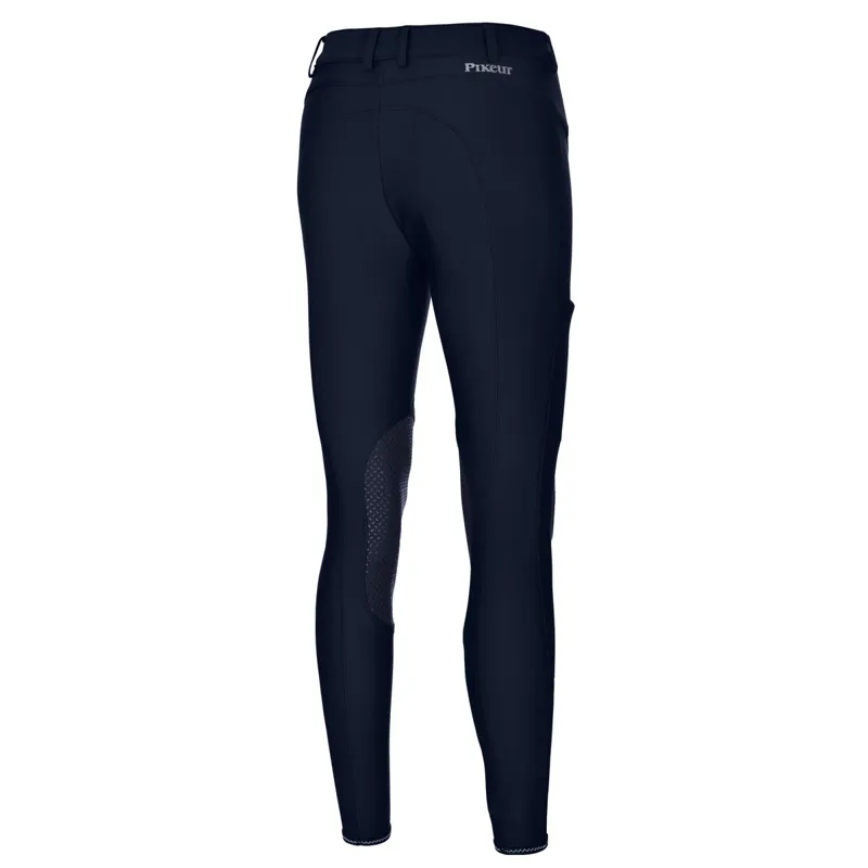 Pikeur Tessa Knee Grip Ladies Breeches - Nightblue-1
