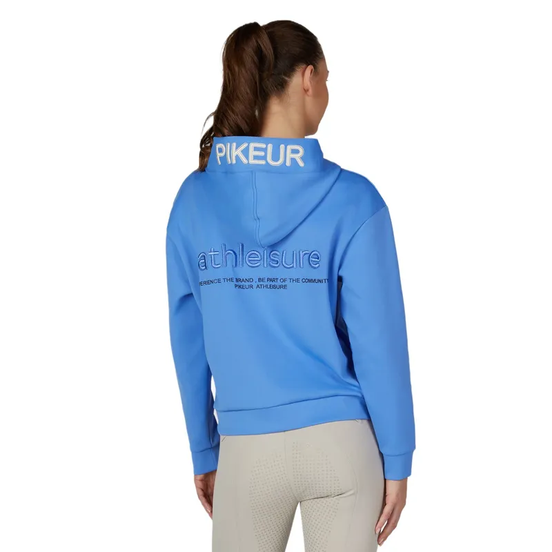 Pikeur Athleisure 2286 Womens Zip Hoodie - Electric Blue-1