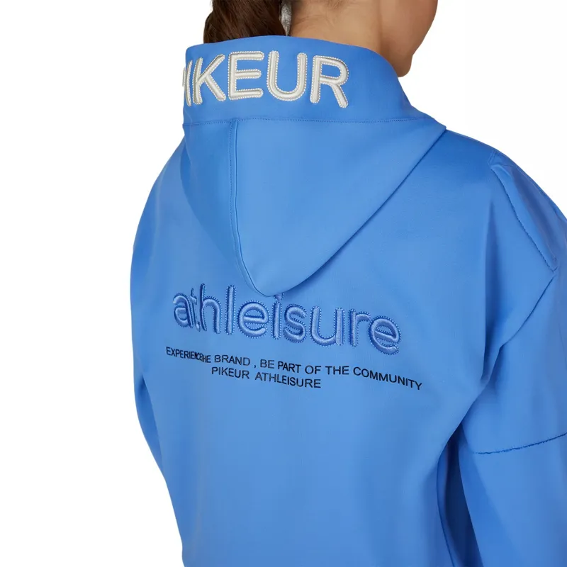 Pikeur Athleisure 2286 Womens Zip Hoodie - Electric Blue-4