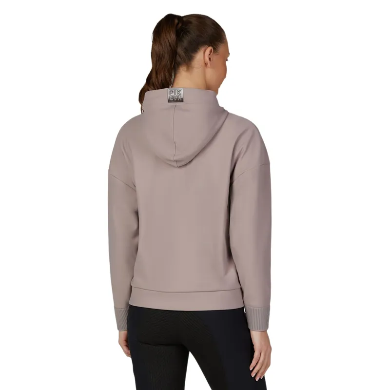 Pikeur Selection 2282 PlushLuxe Womens Hoodie - Ash Mauve-1