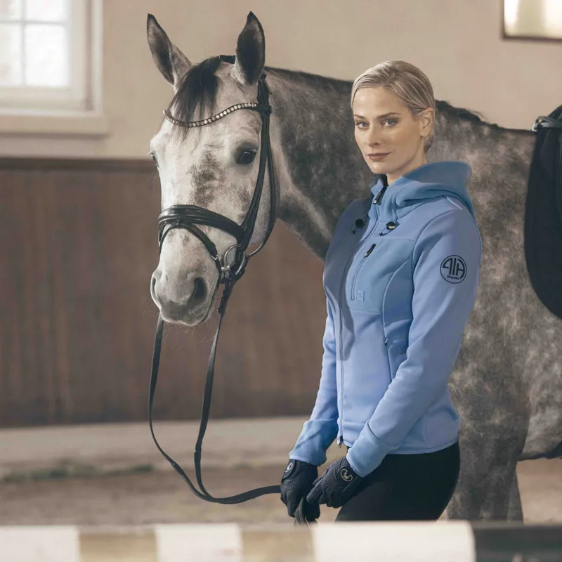 Pikeur Athleisure 2046 Womens Thermo Fleece Jacket - Electric Blue-7