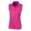 Pikeur Jarla Sports Ladies Sleeveless Polo Shirt - Hot Pink