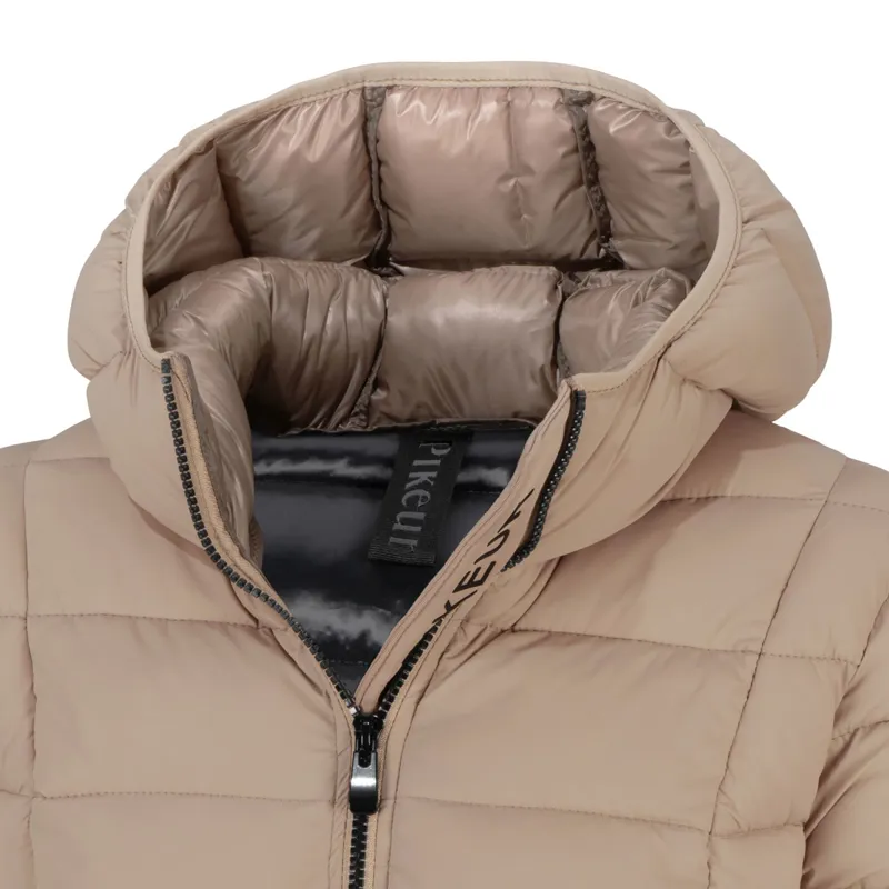 Pikeur Athleisure 4023 Ladies Quilted Jacket - Desert Sand -1