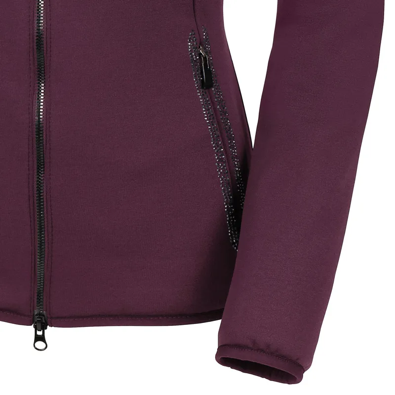 Pikeur Selection 4036 Ladies Polartec Fleece Jacket - Mulberry-1