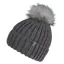 Pikeur Sports Basic Pom Pom Hat - Middle Grey
