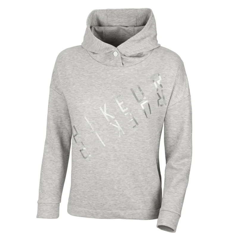 Pikeur Caylee Sports Junior Girls Hoodie - Grey Melange
