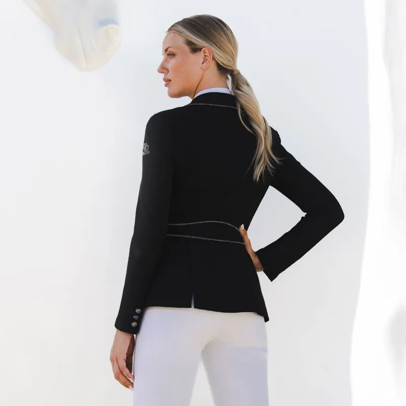 Pikeur Cecile Ladies Short Dressage Show Jacket - Black-3