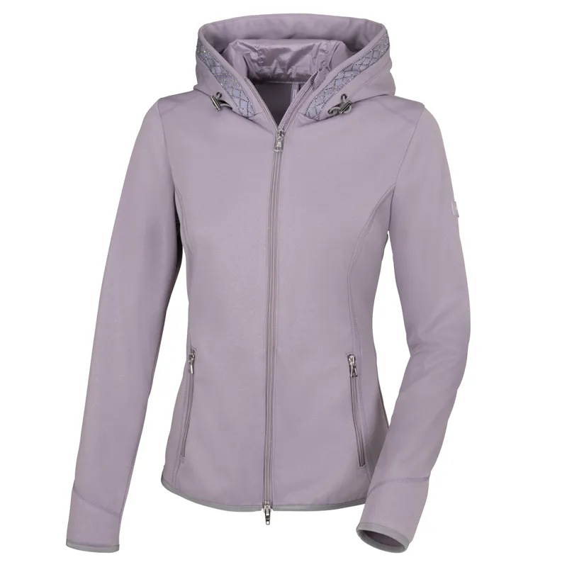 Pikeur Dalina Sports Ladies Summer Fleece Jacket - Silk Purple - UK6