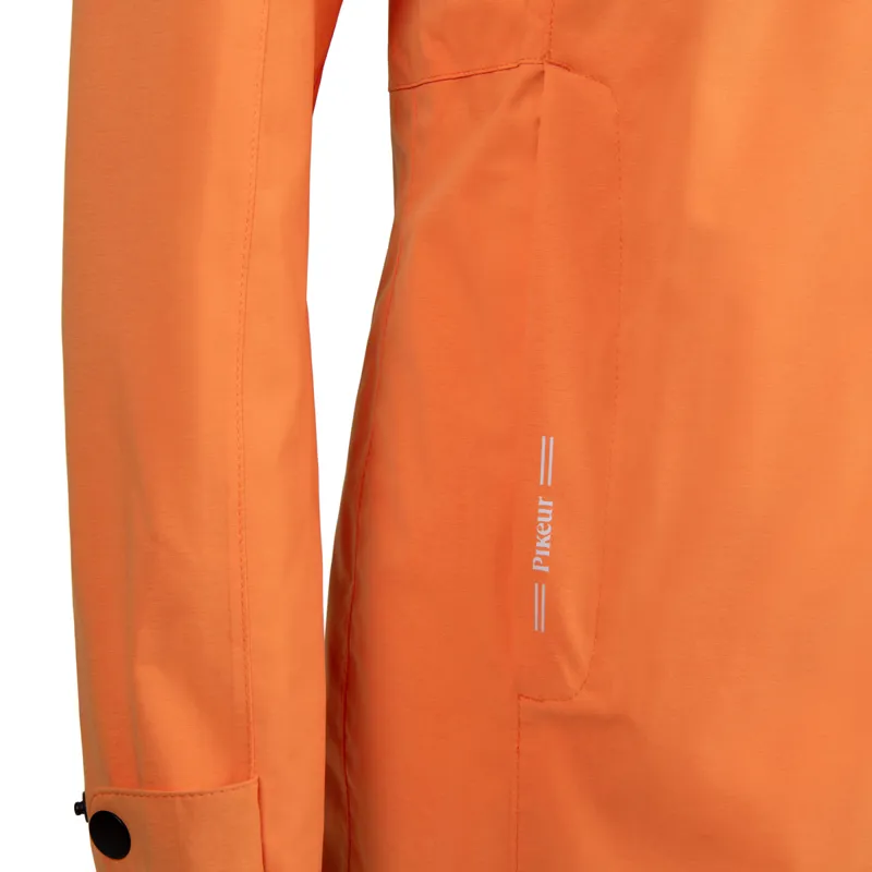 Pikeur Xila Sports Ladies Waterproof Parka Jacket - Peach - UK6-1