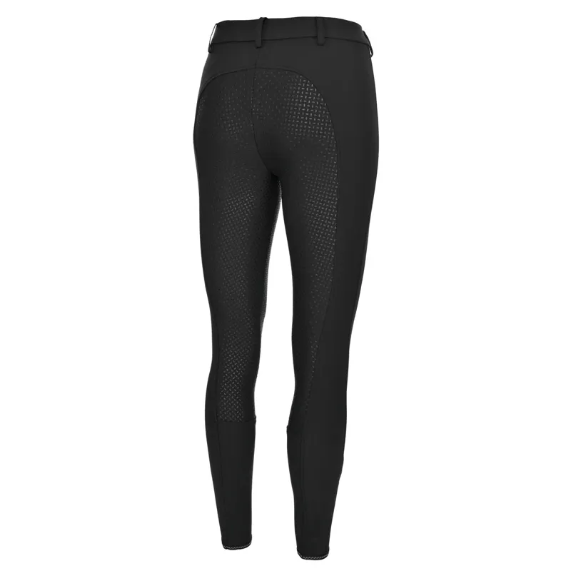 Pikeur Lucinda Grip Full Seat Corkshell Ladies Breeches - Black-1