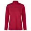 Pikeur Sports Structure 6271 Ladies Zip Neck Top - Rumba Red
