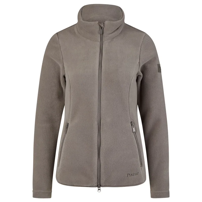 Pikeur Sports 6034 Ladies Full Zip Fleece Jacket Steel Grey