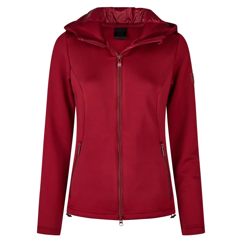 Ladies zip up fleeces top