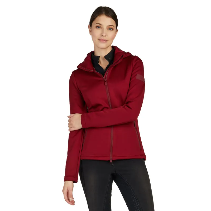 Pikeur Sports 6041 Ladies Thermolite Fleece Jacket - Rumba Red-2