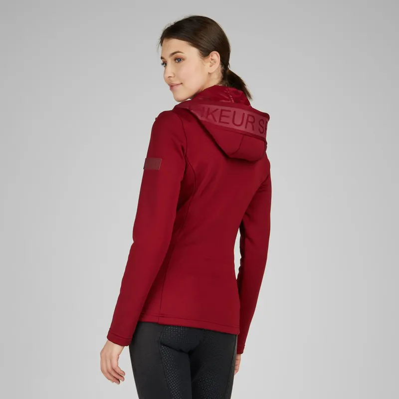 Pikeur Sports 6041 Ladies Thermolite Fleece Jacket - Rumba Red-3