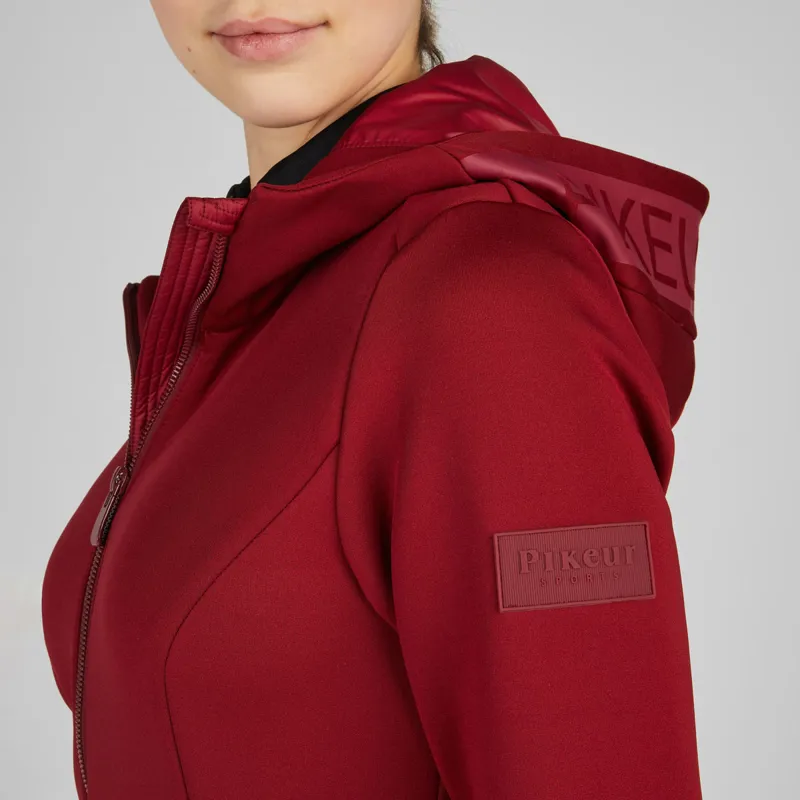 Pikeur Sports 6041 Ladies Thermolite Fleece Jacket - Rumba Red-4