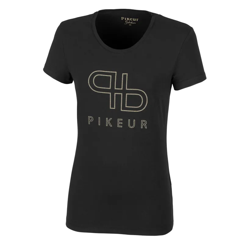 Pikeur Valea Selection Ladies T-Shirt - Caviar