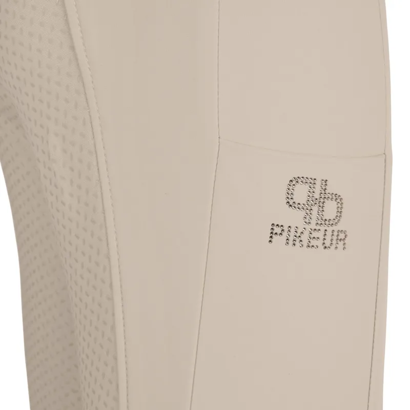 Pikeur Vally Full Grip Ladies Competition Breeches - Vanilla Cream-2
