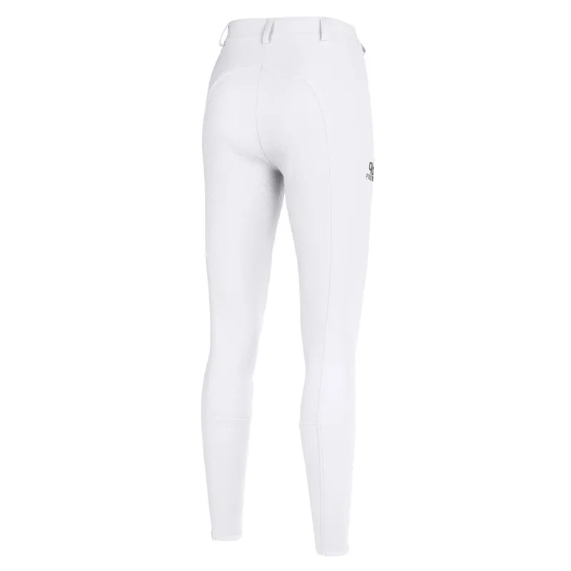 Pikeur Vally Full Grip Ladies Competition Breeches - White-2