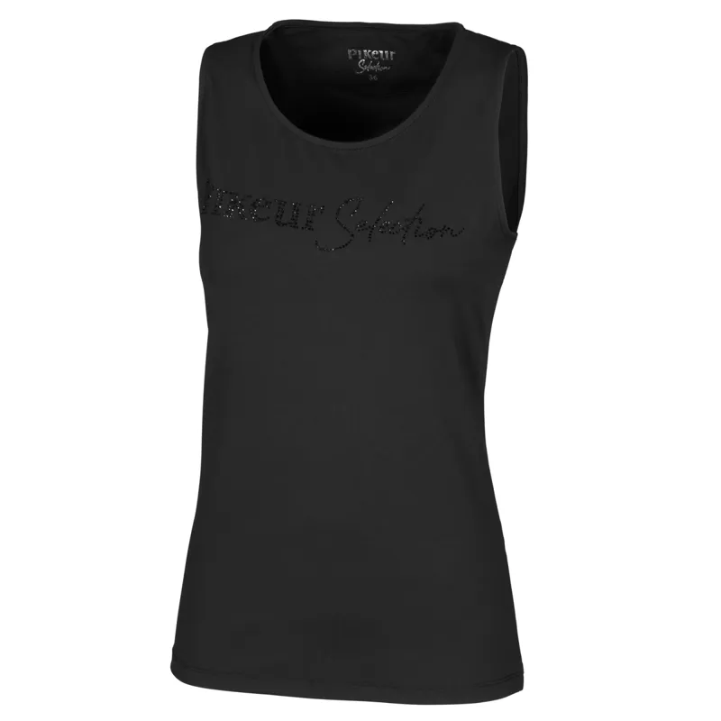 Pikeur Paola Selection Ladies Functional Vest Top - Black