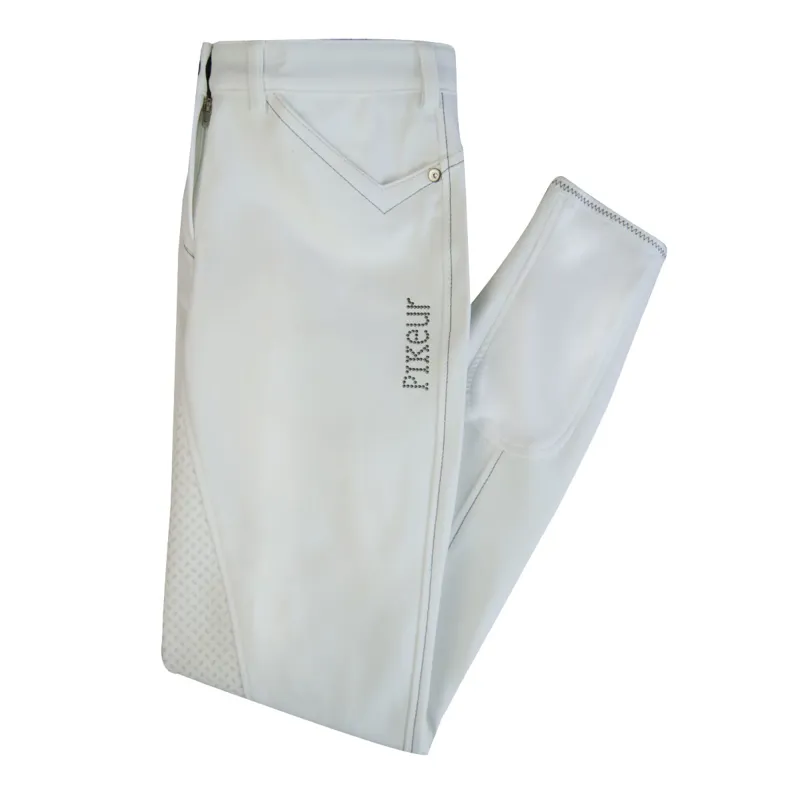 Pikeur Piana Ladies Full Seat Breeches - White