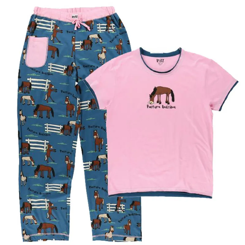 Lazy One Ladies Pasture Bedtime PJ Top-1