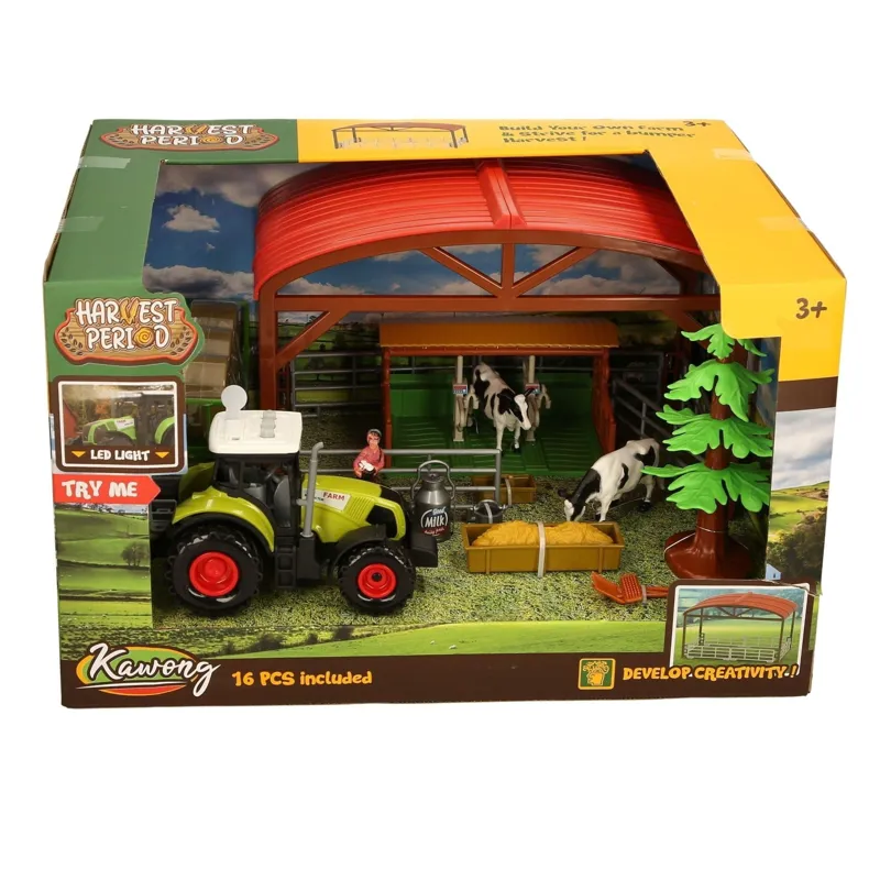 Platinum Try Me Tractor Toy Set - Dairy Barn