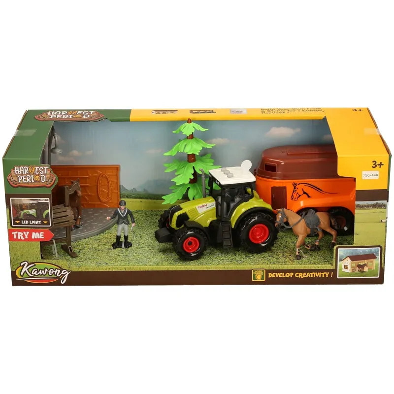 Platinum Try Me Tractor Toy Set - Horsebox