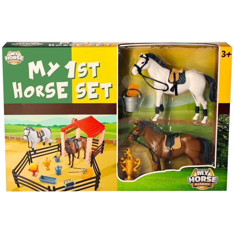 Platinum Twin Horse Toy Play Set-2