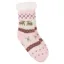 Platinum Sherpa Womens Fluffy Socks - Pink