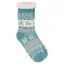 Platinum Sherpa Womens Fluffy Socks - Teal