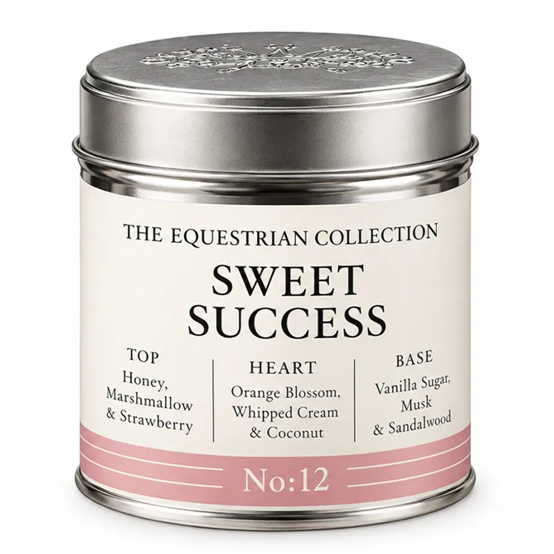Platinum Equestrian Collection Scented Candle - Sweet Success