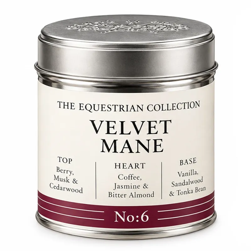 Platinum Equestrian Collection Scented Candle - Velvet Mane