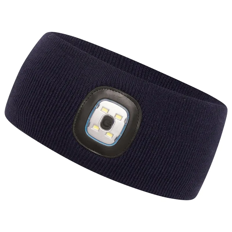 Platinum Kelty LED Head Torch Headband - Navy