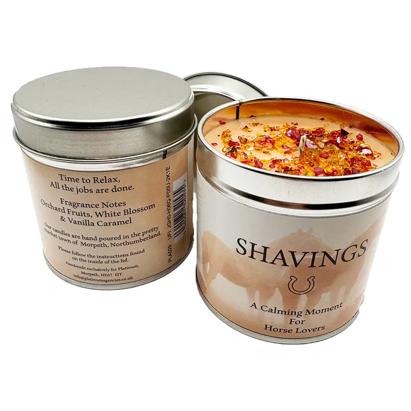Platinum Scented Candle -  Shavings