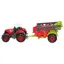 Platinum Farm Tractor and Trailer Toy - Sprayer/Red/Green/Red