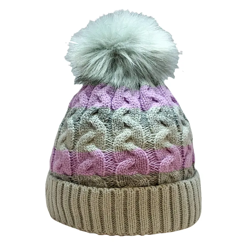 Ladies cream new arrivals beanie hat